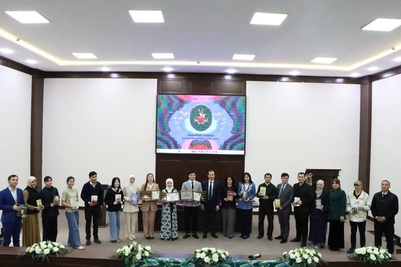 Kamoliddin Behzod nomidagi Milliy rassomlik va dizayn institutida “Bir oyda uch kitob” loyihasining 2-mavsumi bo‘lib o‘tdi!