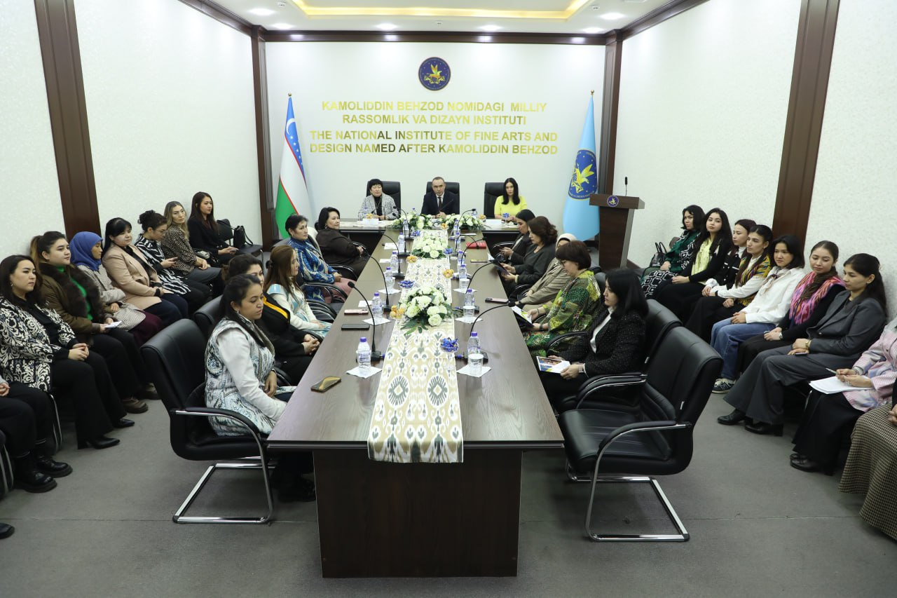A scientific and educational event was held at the Kamoliddin Behzod National Institute of Art and Design on February 11 - "International Women in Science Day"!