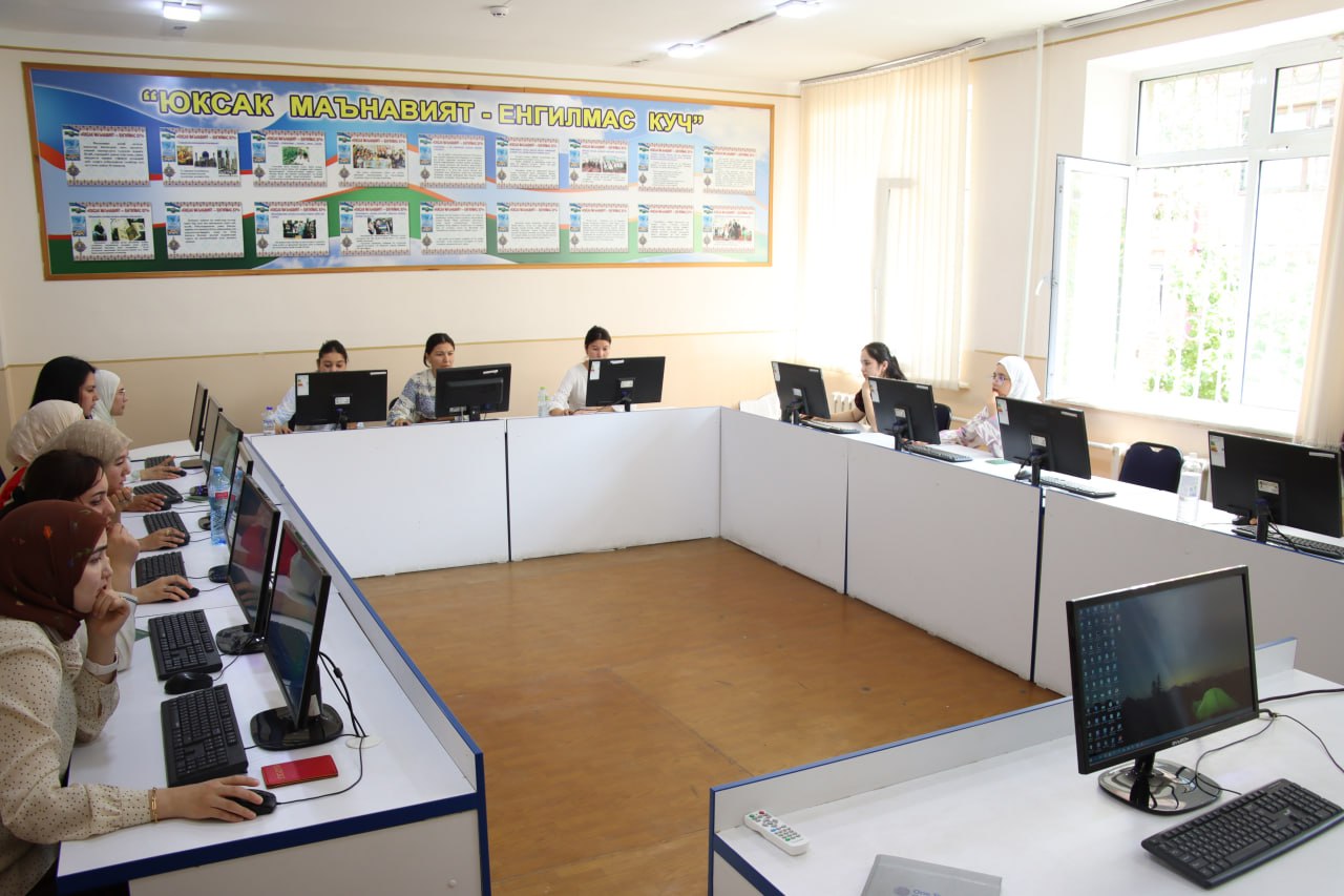 Within the framework of the Final State Certification, test examinations in specialized subjects are being organized at the National Institute of Fine Arts and Design named after Kamoliddin Behzod!