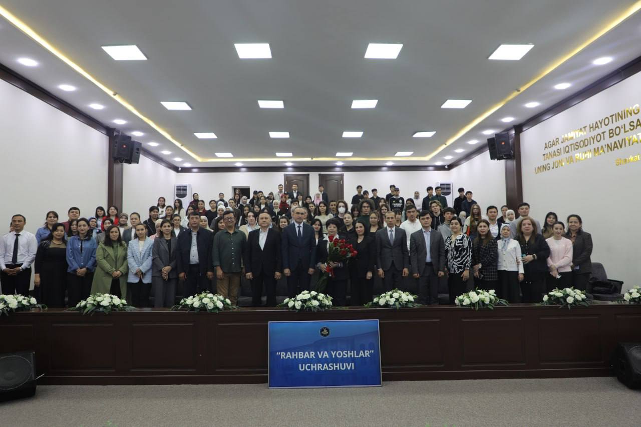  “Rahbar va yoshlar” uchrashuvi bo‘lib o‘tdi!