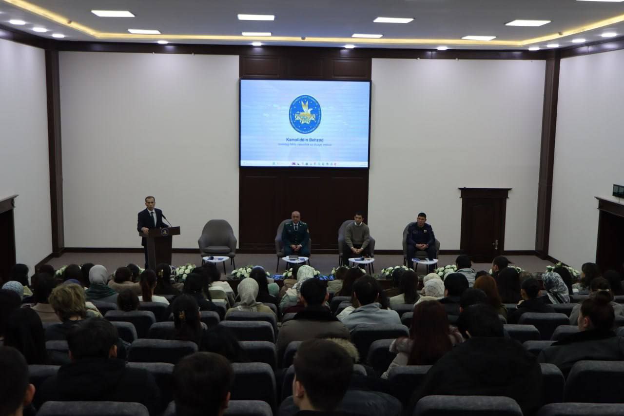 An event dedicated to combating cybersecurity and its prevention was held at the Kamoliddin Behzod National Institute of Art and Design.