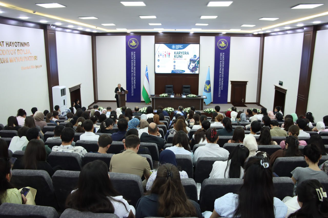 Memorandums of cooperation were signed within the framework of "Career Day" at the National Institute of Fine Arts and Design named after Kamoliddin Behzod! These agreements are designed to enhance job opportunities and professional internships for students.