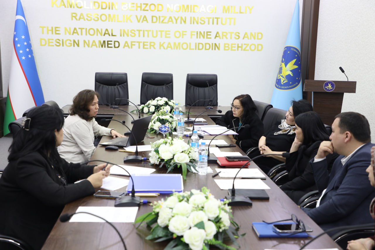 Kamoliddin Behzod nomidagi Milliy rassomlik va dizayn institutida 2026-yil II-choragi uchun mustaqil izlanuvchi (PhD) va (DSc) ga talabgorlar bilan suhbat jarayoni muvaffaqiyatli yakunlandi!