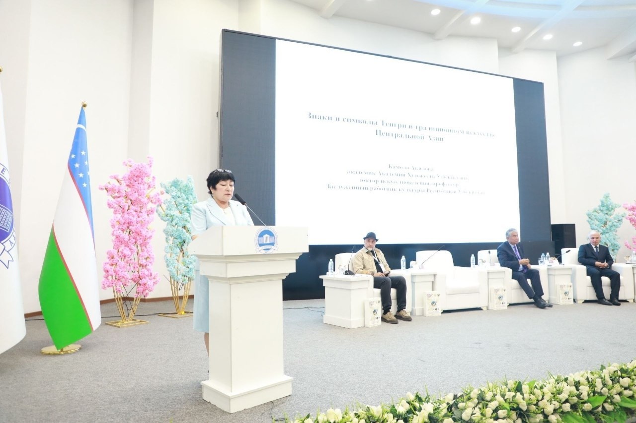 Andijon viloyati Bobur shahrida o'tkazilayotgan “Rassomlar festivali” doirasida “Turkiy dunyo san’ati: tarixiy-madaniy meros va zamonaviylik” mavzusidagi xalqaro ilmiy-nazariy konferensiya bo‘lib o‘tdi!