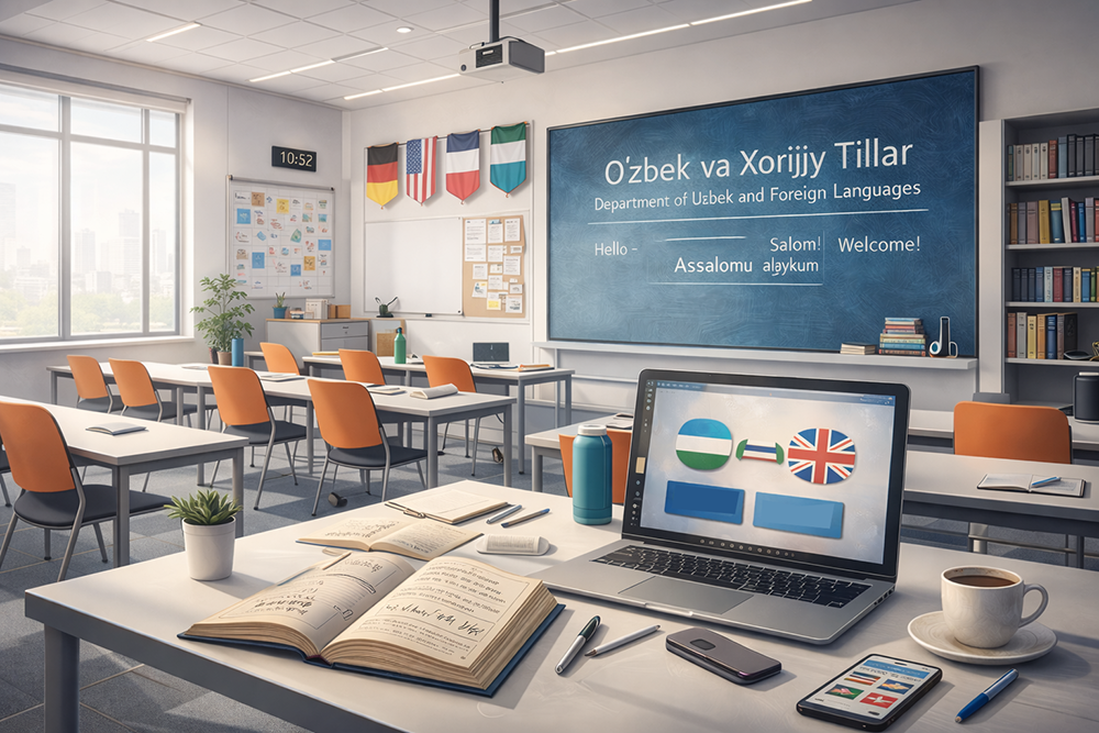 O‘zbek va xorijiy tillar kafedrasi